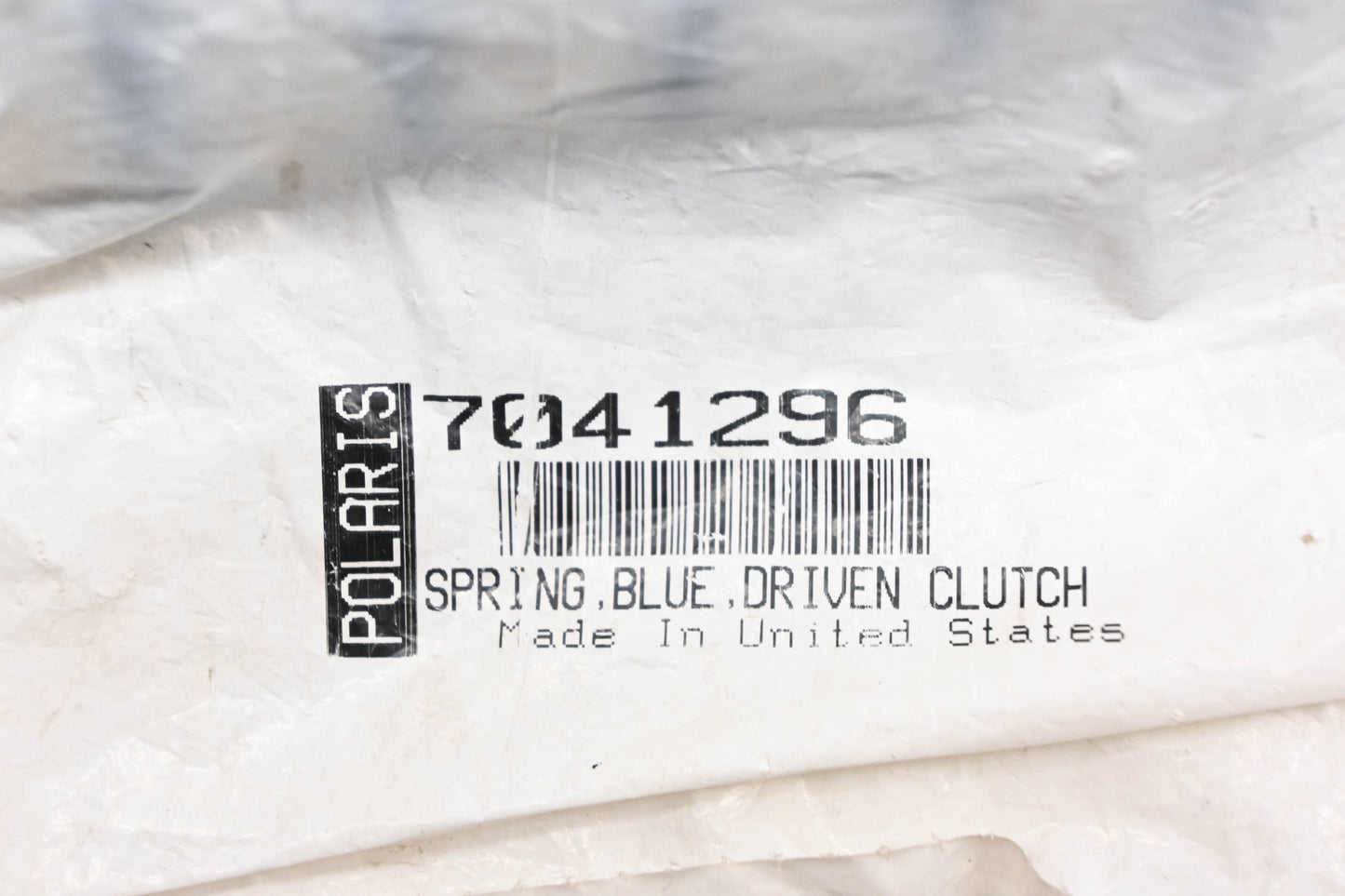 New OEM Polaris 7041296 Blue Driven Clutch Spring NOS