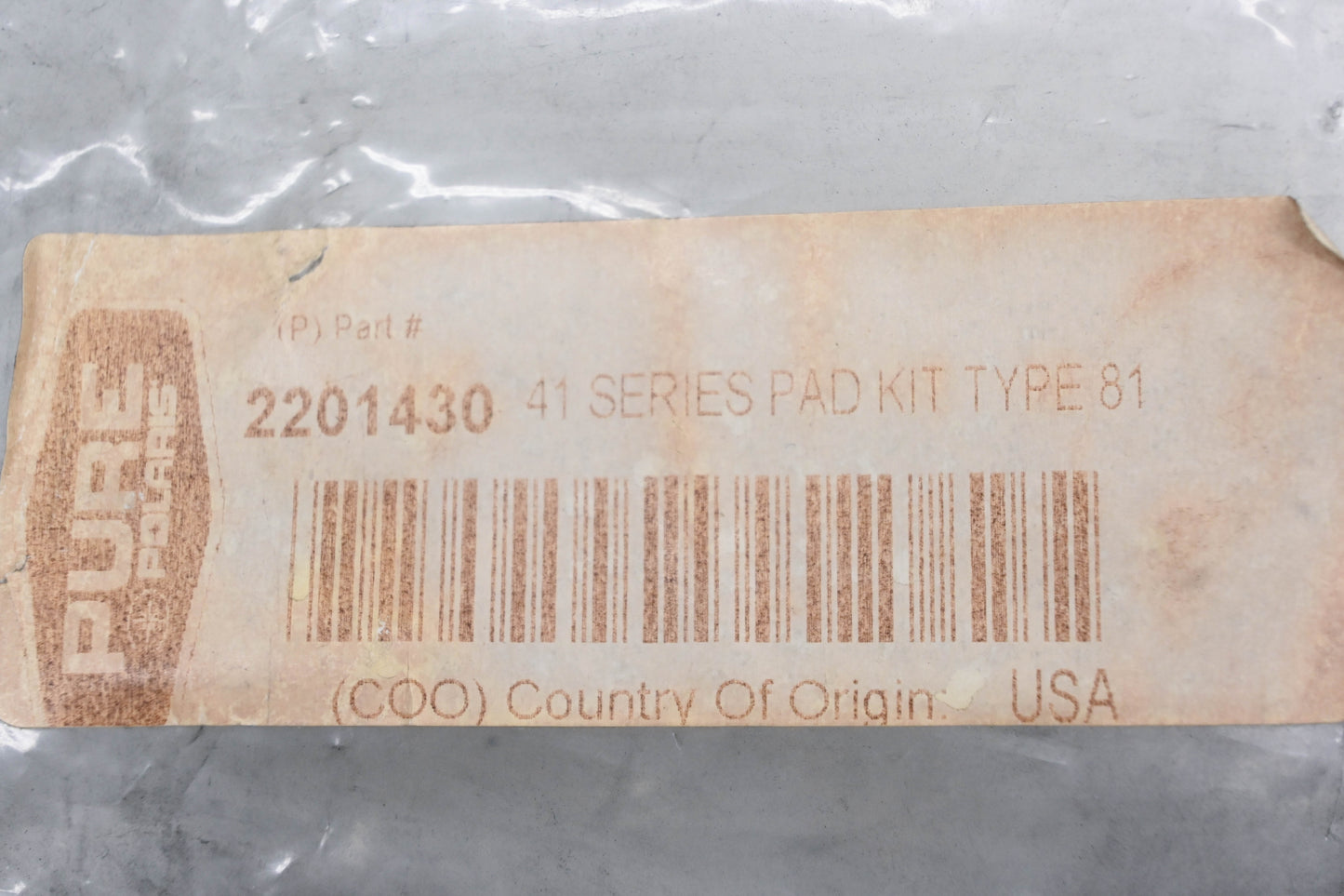 New OEM Polaris 2201430 Brake Pad Kit NOS