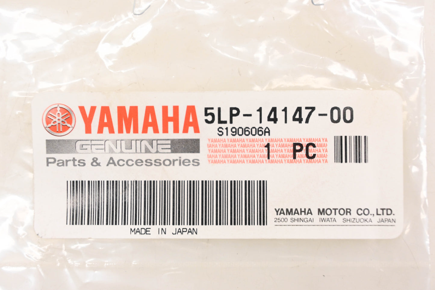 New OEM Yamaha 5LP-14147-00-00 O-Ring NOS