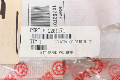 New OEM Polaris 2201171 Rear Brake Pad Kit NOS