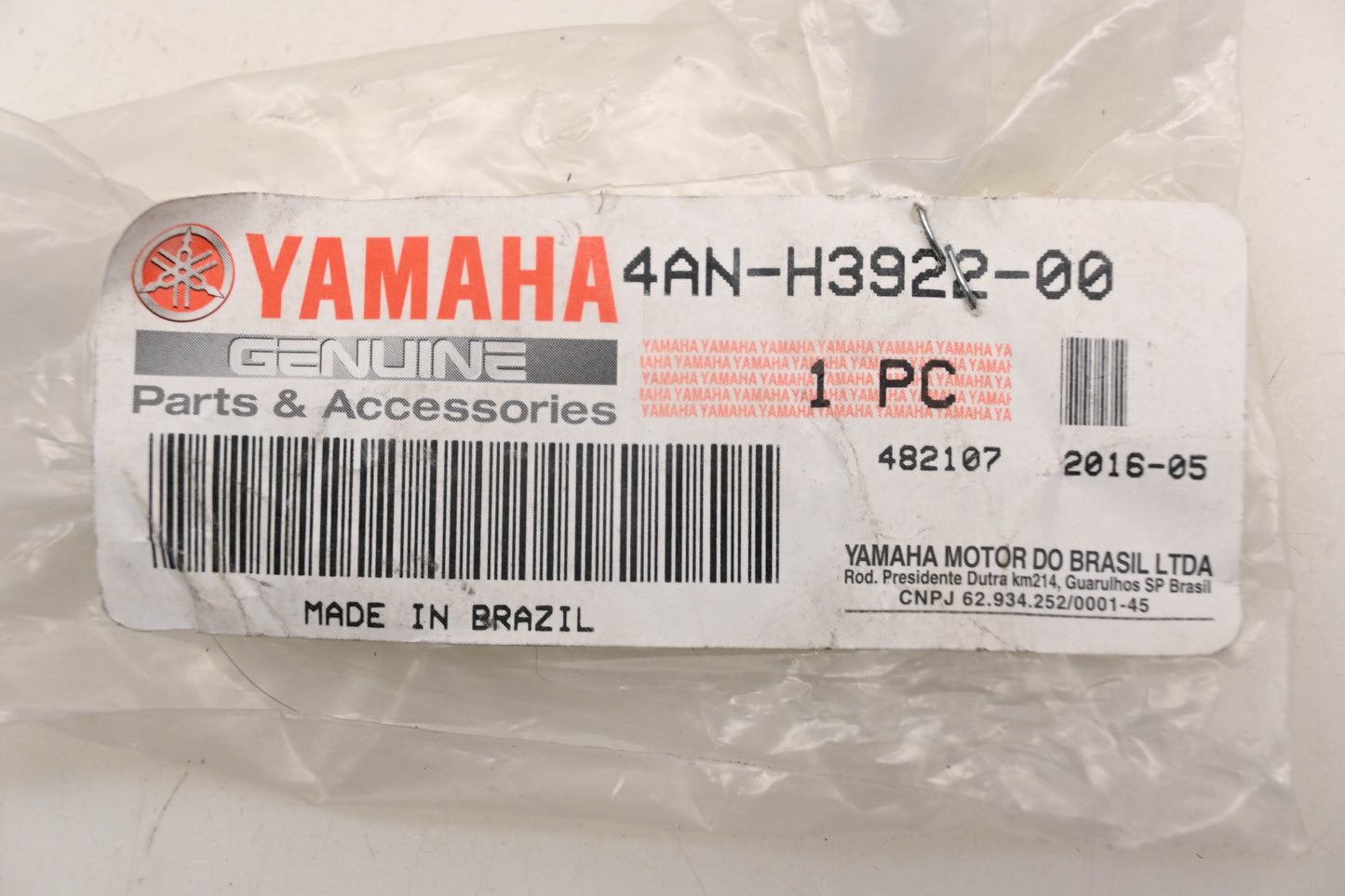 New OEM Yamaha 4AN-H3922-00-00 Brake Lever NOS