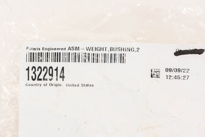 New OEM Polaris 1322914 Clutch Weight 23-54g NOS
