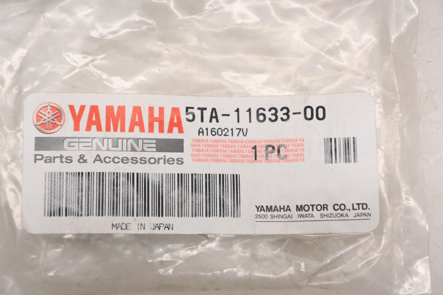 New OEM Yamaha 5TA-11633-00-00 Piston Wrist Pin NOS