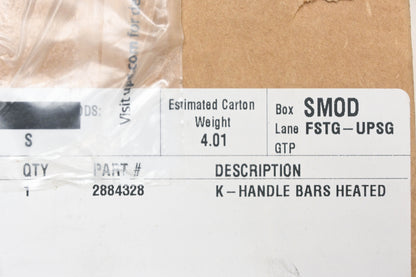 New OEM Polaris 2884328 Timbersled Heated Handlebar Kit NOS