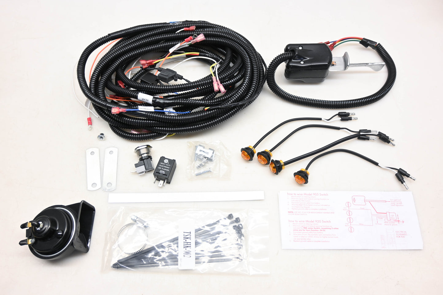 SuperATV TSK-P-RZR-002, 63-7305 VSM 900 Turn Signal Switch Kit NOS