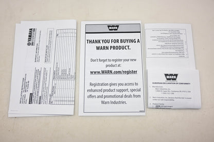 New OEM Yamaha BB5-F740C-V0-00 Warn Vantage 2000 Winch Kit NOS