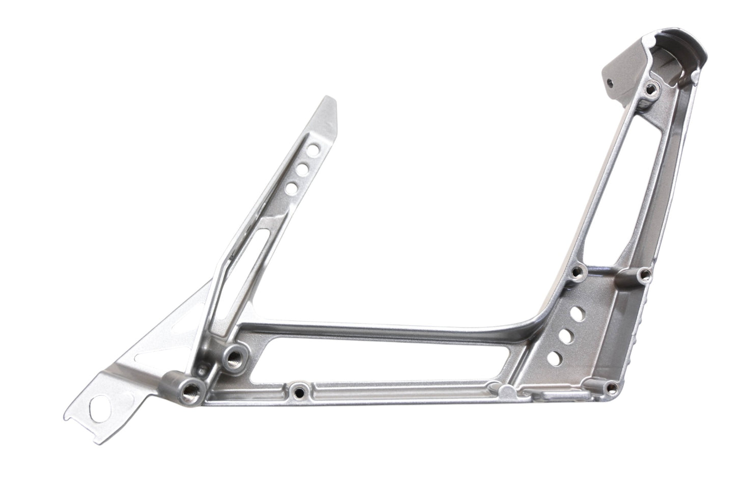 New OEM Polaris 5143788-402 Turbo Silver Machined Footrest Support NOS