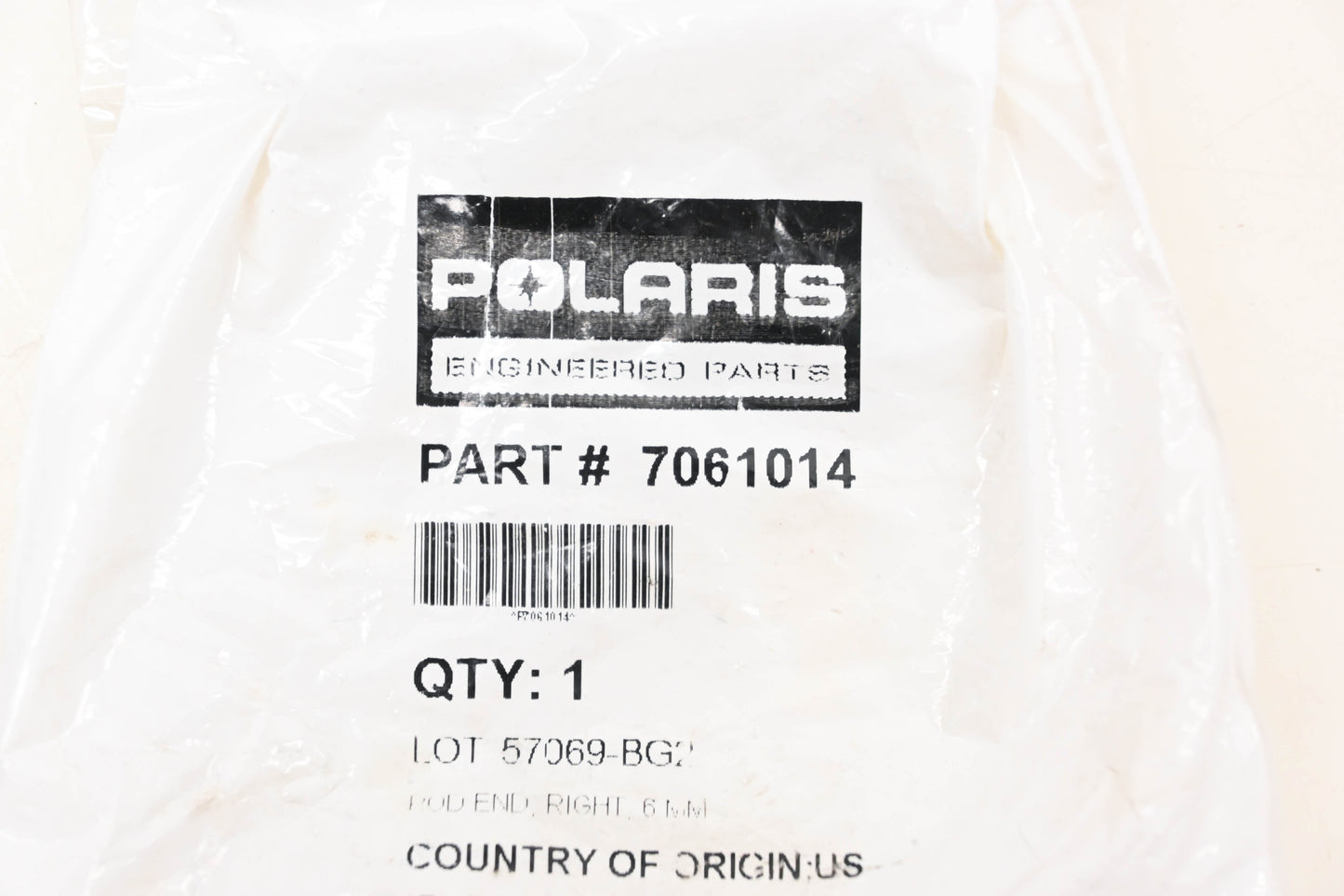 New OEM Polaris 7061014 Linkage Rod End NOS