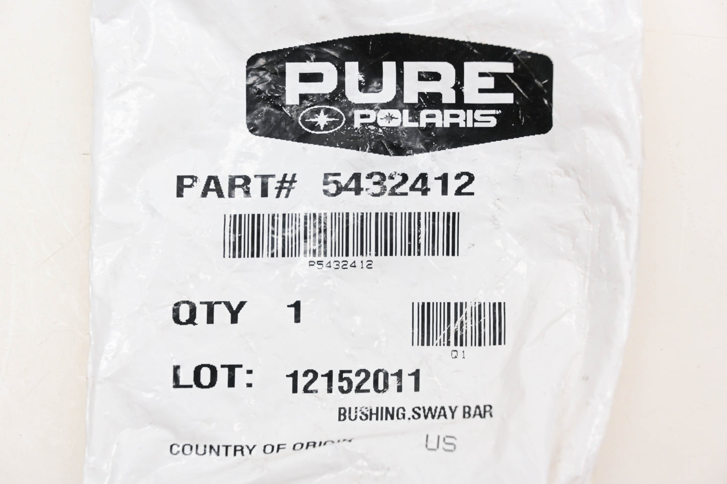 New OEM Polaris 5432412 Sway Bar Bushing NOS
