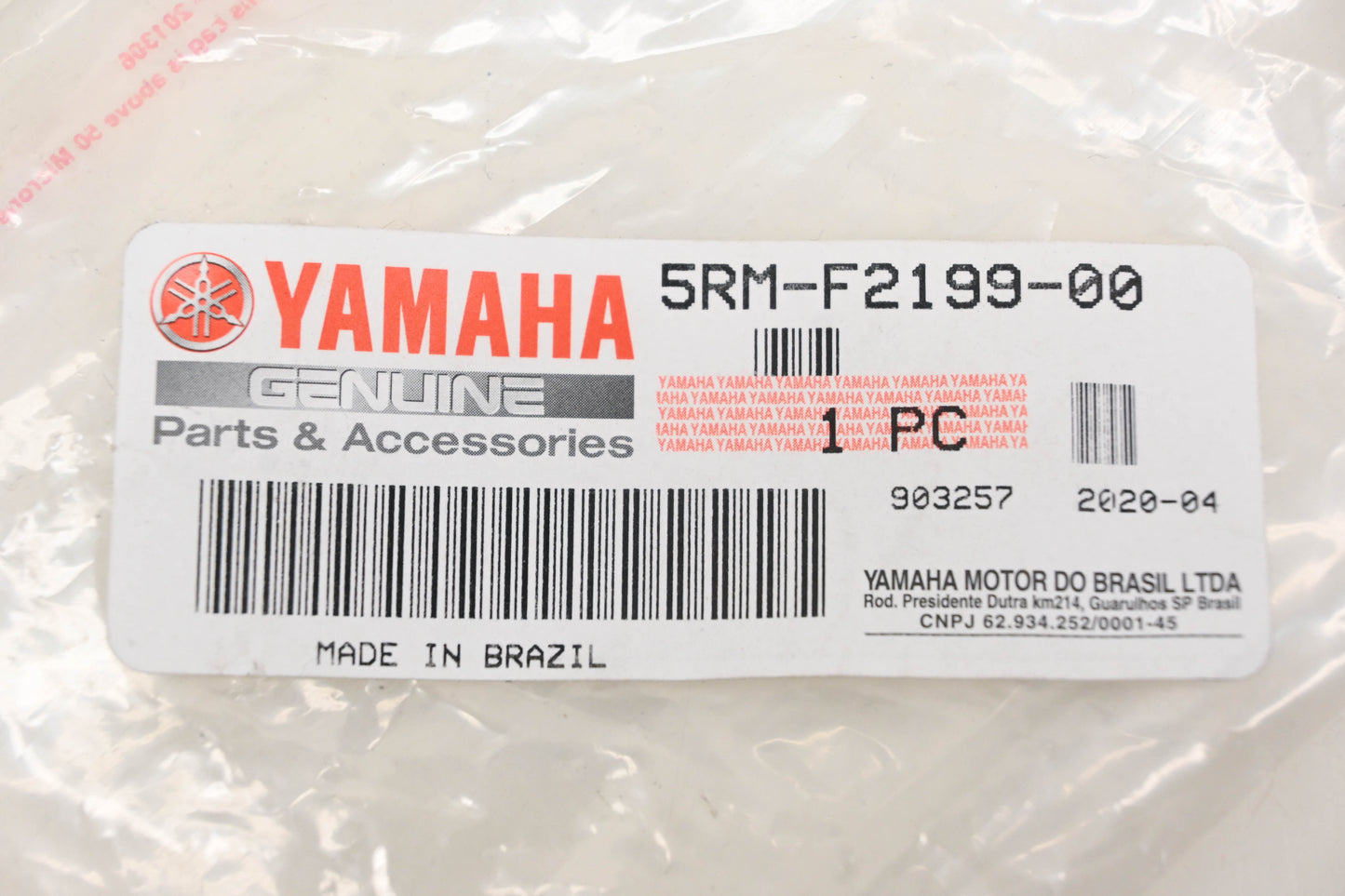 New OEM Yamaha 5RM-F2199-00-00 Chain Support NOS
