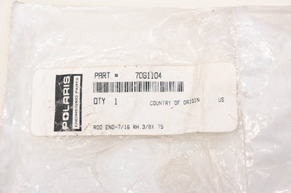 New OEM Polaris 7061104 Righthand Tie Rod End NOS