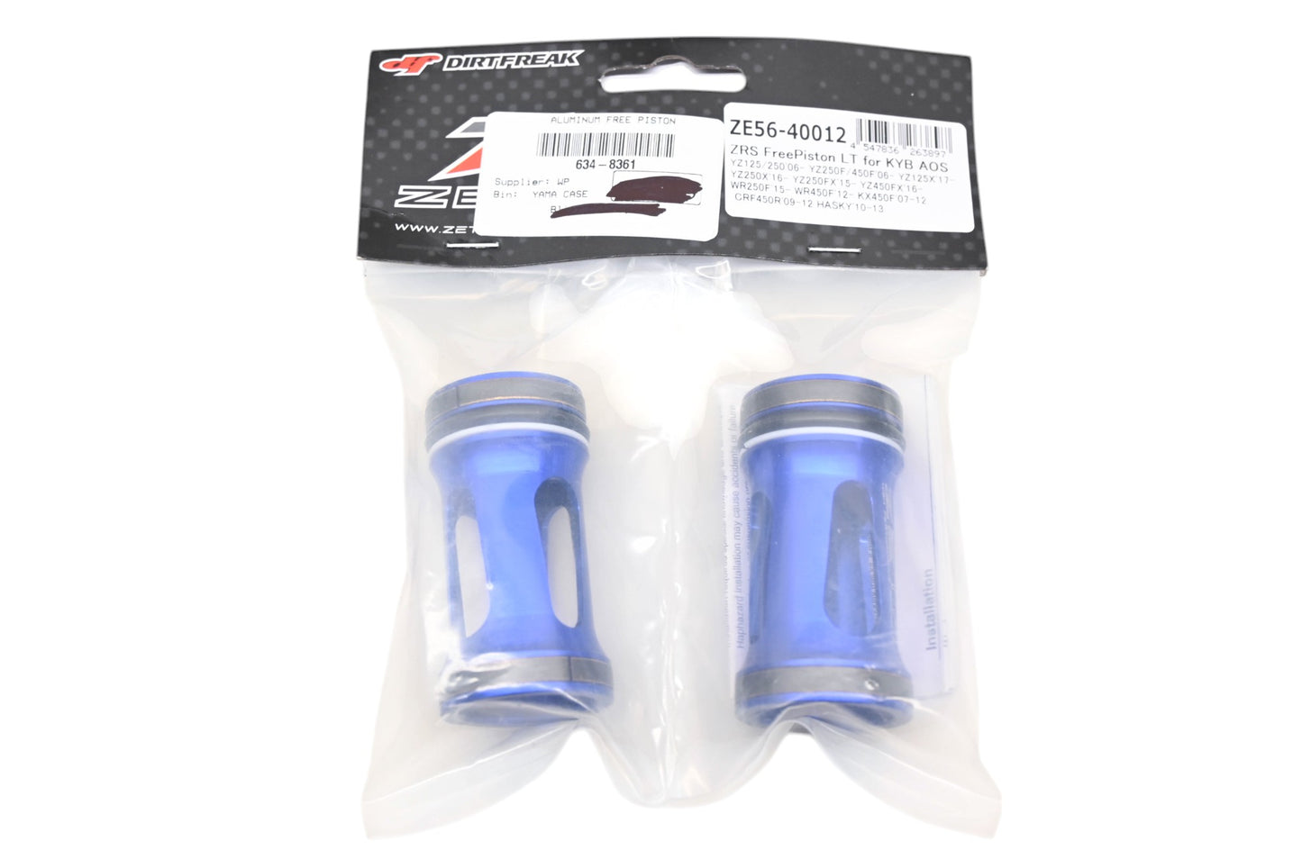 Zeta ZE56-40012, 634-8361 ZRS Aluminum Free Piston LT Kit NOS