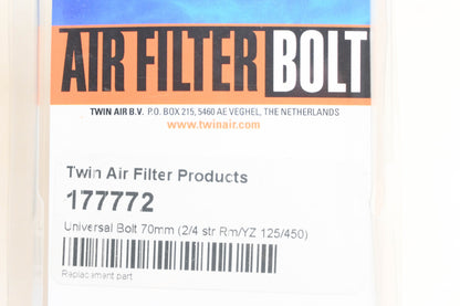 Twin Air 177772, 717-7772 Orange Air Filter Bolt NOS
