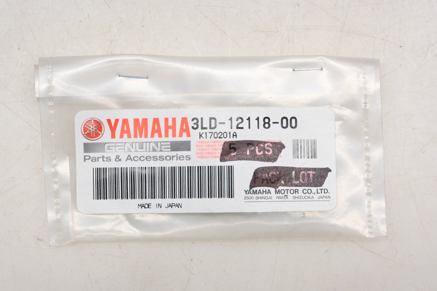 New OEM Yamaha 3LD-12118-00-00 Valve Retainer Cotter NOS