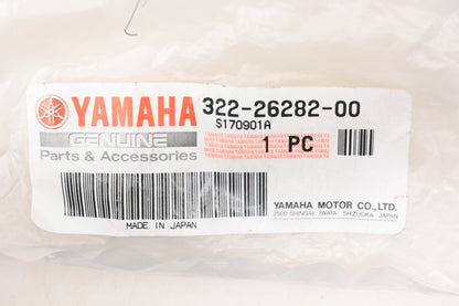 New OEM Yamaha 322-26282-00-00 Black Lower Grip Cap NOS