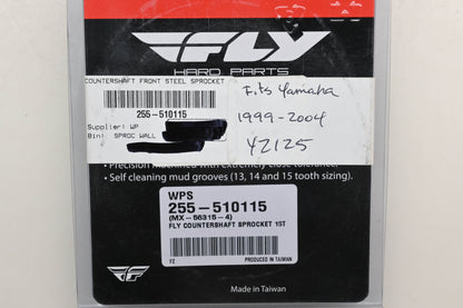 Fly Racing 255-510115, MX-56315-4 Yamaha 15T Countershaft Front Steel Sprocket NOS