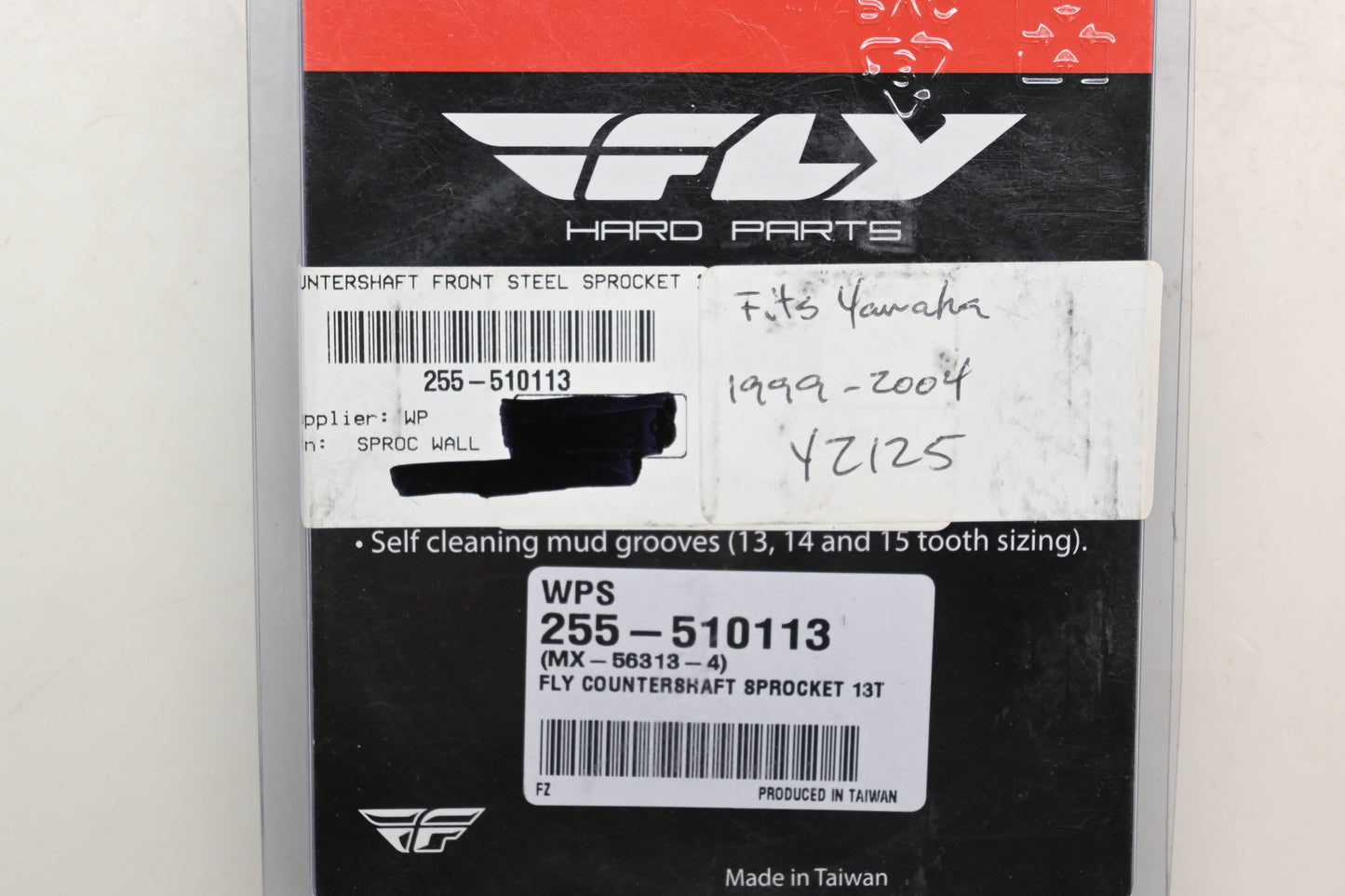 Fly Racing 255-510113, MX-56313-4 Yamaha 13T Countershaft Front Steel Sprocket NOS