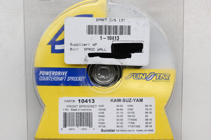 Sunstar 10413 13T Front Countershaft Sprocket NOS