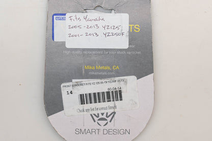 Mika Metals 80-04-14, 205-800414 Yamaha 14T Front Sprocket NOS