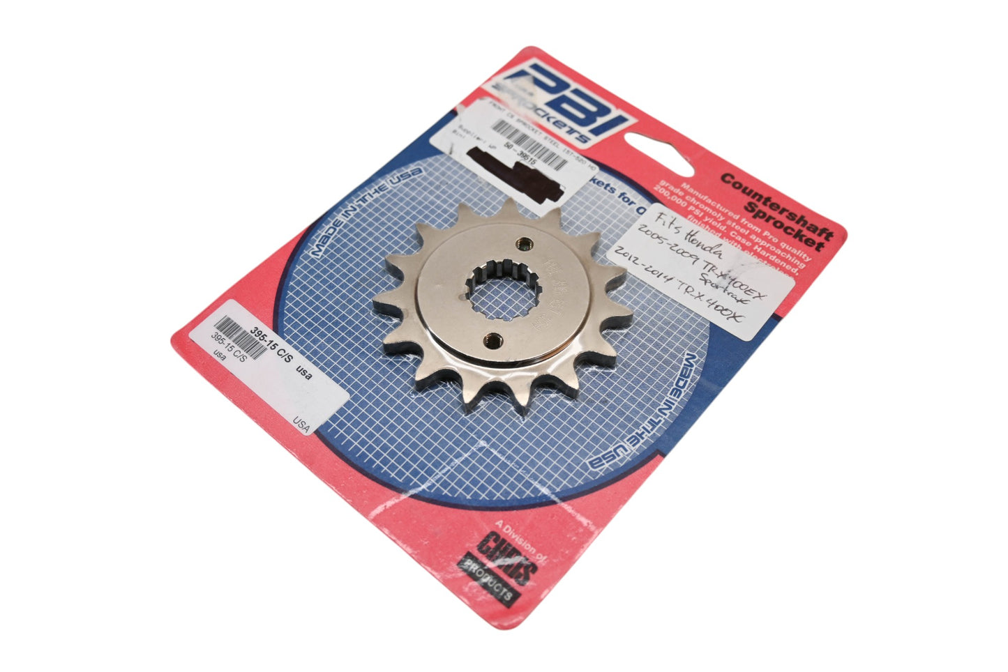 PBI Sprockets 395-15, 50-39515 Honda 15T Front Sprocket NOS