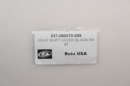 Beta 037-050078-059, 037.05.007.80.59 RR 4T Black Shift Lever Assembly NOS