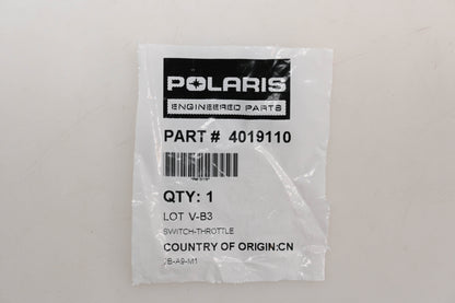 New OEM Polaris 4019110 Throttle Switch NOS