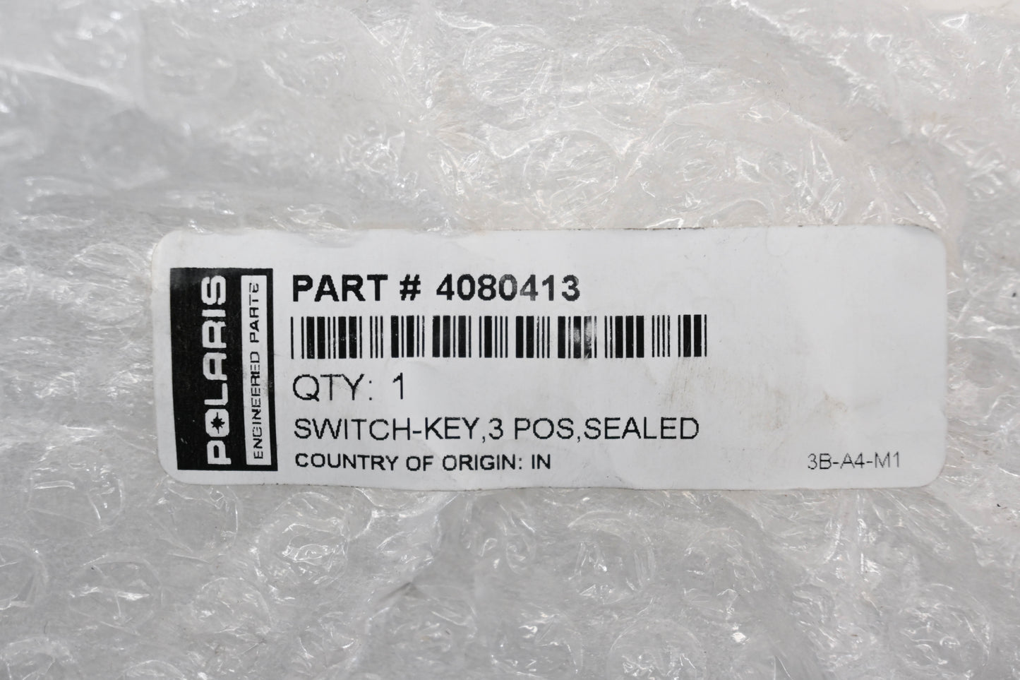 New OEM Polaris 4080413 3 Position Ignition Switch Kit NOS