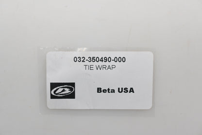 Beta 032-350490-000, 032.35.049.00.00 Tie Wrap NOS