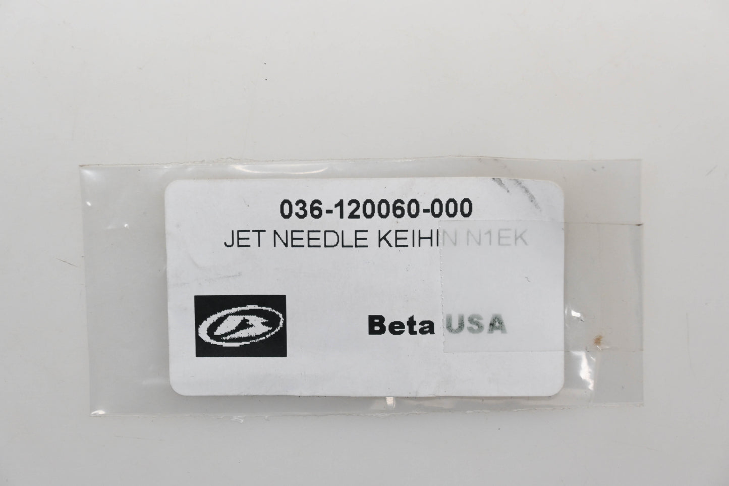 Beta 036-120060-000, 036.12.006.000 Jet Needle Keihin N1EK NOS