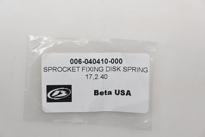 Beta 006-040410-000, 006.04.041.00.00 Sprocket Fixing Disk Spring NOS