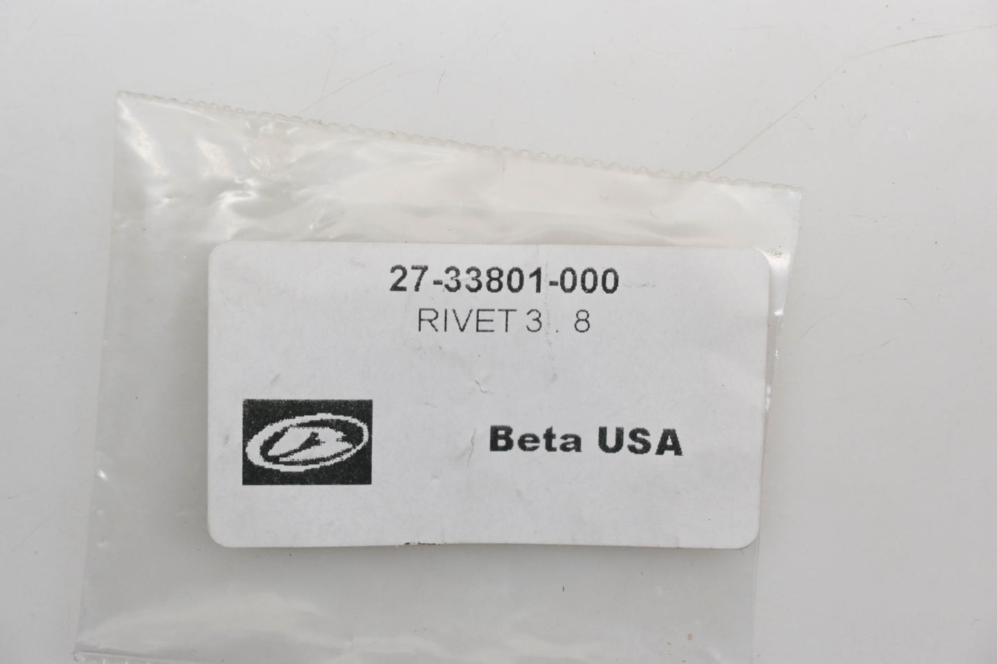 Beta 27-33801-000, 27.33801.000 Rivets Qty 15 NOS
