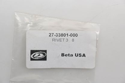 Beta 27-33801-000, 27.33801.000 Rivets Qty 15 NOS