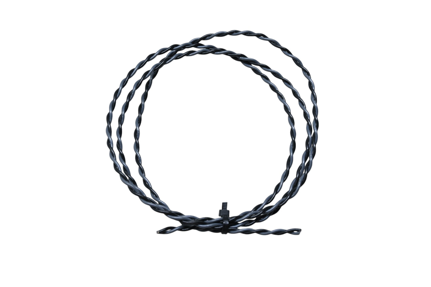 NPI 01920070 4ft 18AWG Wire Black/Gray NOS
