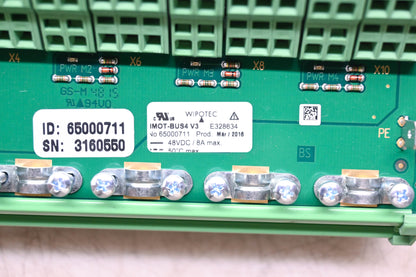 Wipotec IMOT-BUS4 V3, 65000711 Control Board NOS