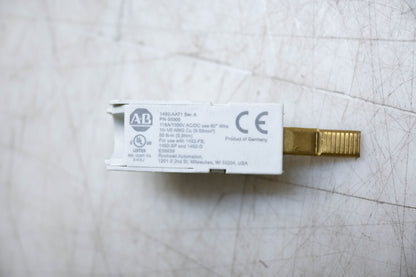 Allen-Bradley 1492-AAT1 Series A Bus Bar Feed Terminal NOS