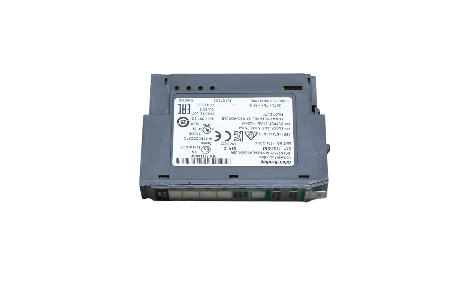 Allen-Bradley 1734-OB8 Series C Point I/O 8 Point Digital Output Module NOS