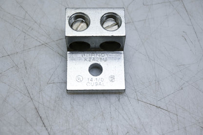 Burndy K2A25U Double Barrel Mech Lug NOS