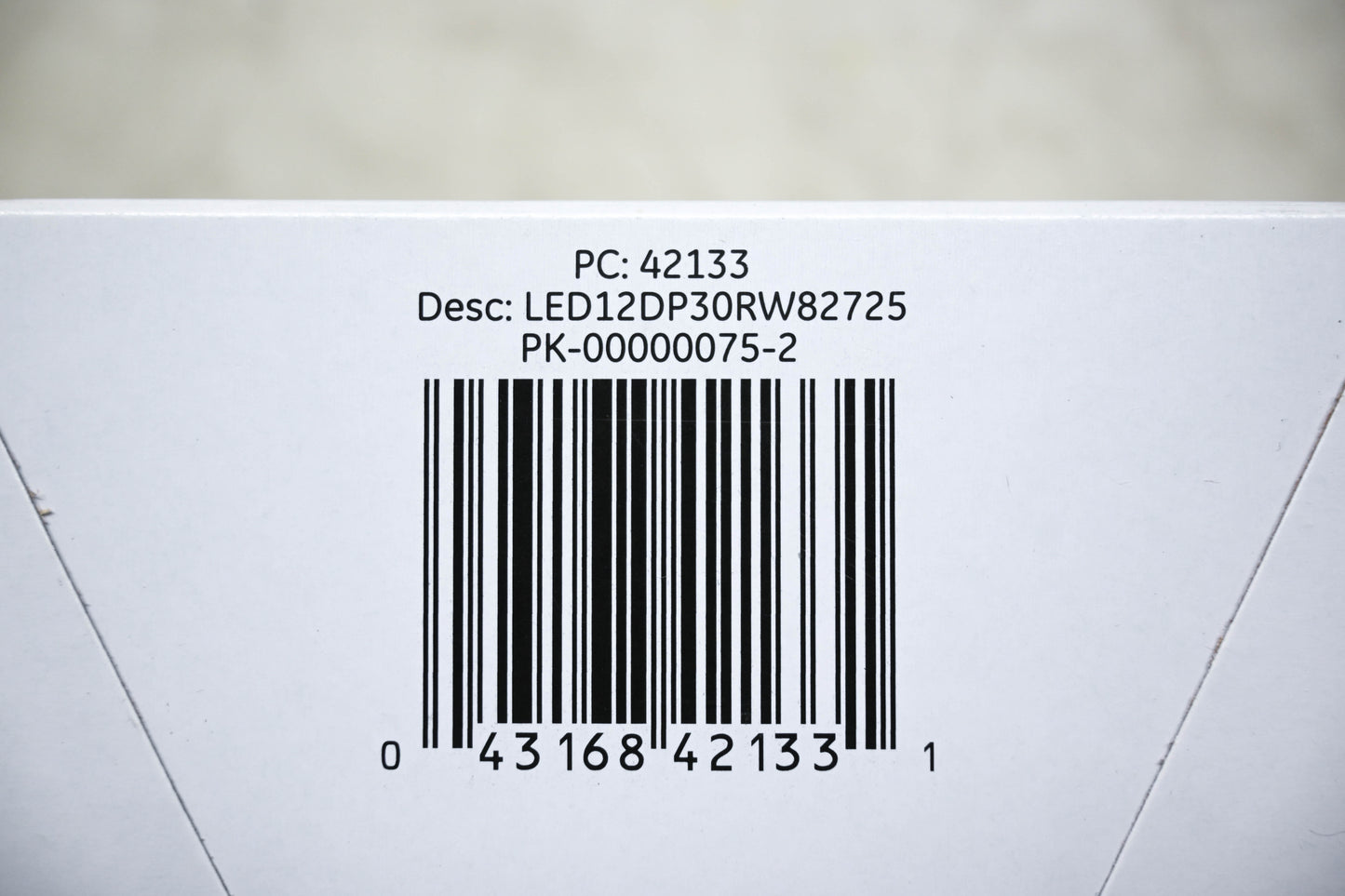 GE 42133 Low Glare 12W LED Flood Light NOS