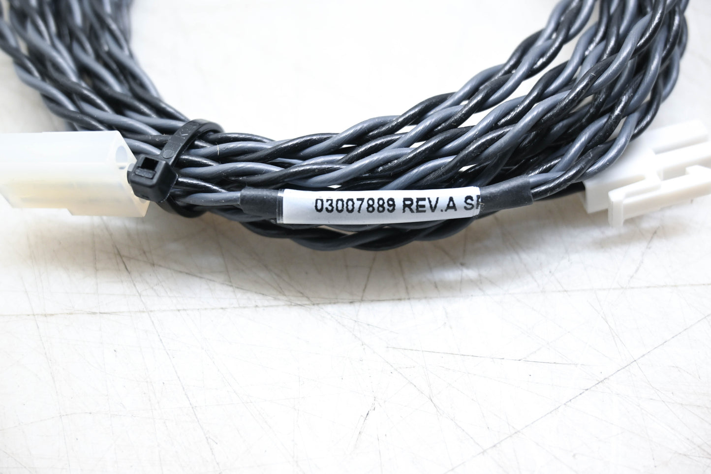 Aftermarket 03007889 Black/Gray Twisted Cable NOS