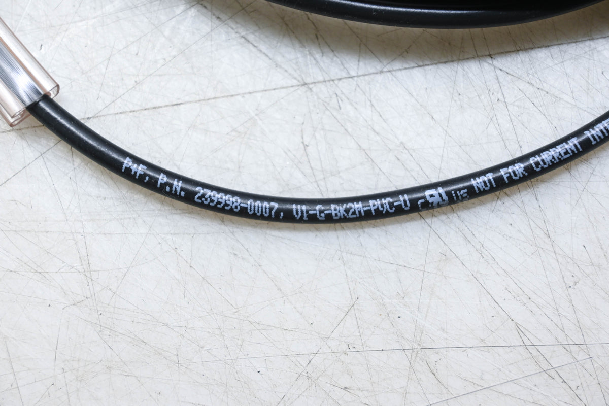 Pepperl+Fuchs 239998-0007, V1-G-BK2M-PVC-U Black Cable Assembly NOS