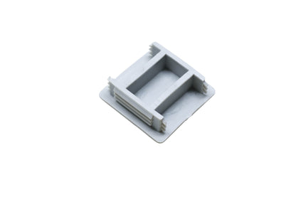 B-Line B825-22 Gray Channel End Cap