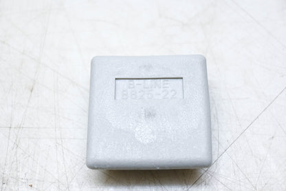 B-Line B825-22 Gray Channel End Cap