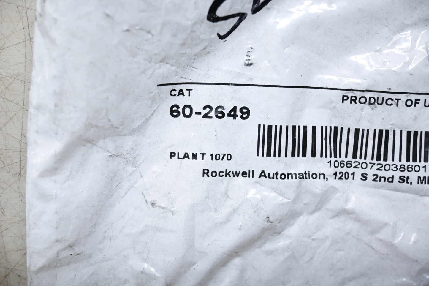 Allen-Bradley 60-2649 Photoelectric Mounting Bracket NOS