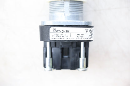 Allen-Bradley 800T-QH2W Series V LED White 30mm Pilot Light Lamp NOS