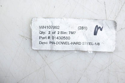 Aftermarket 01430580 Hard Steel Pin Dowel 1/8" NOS