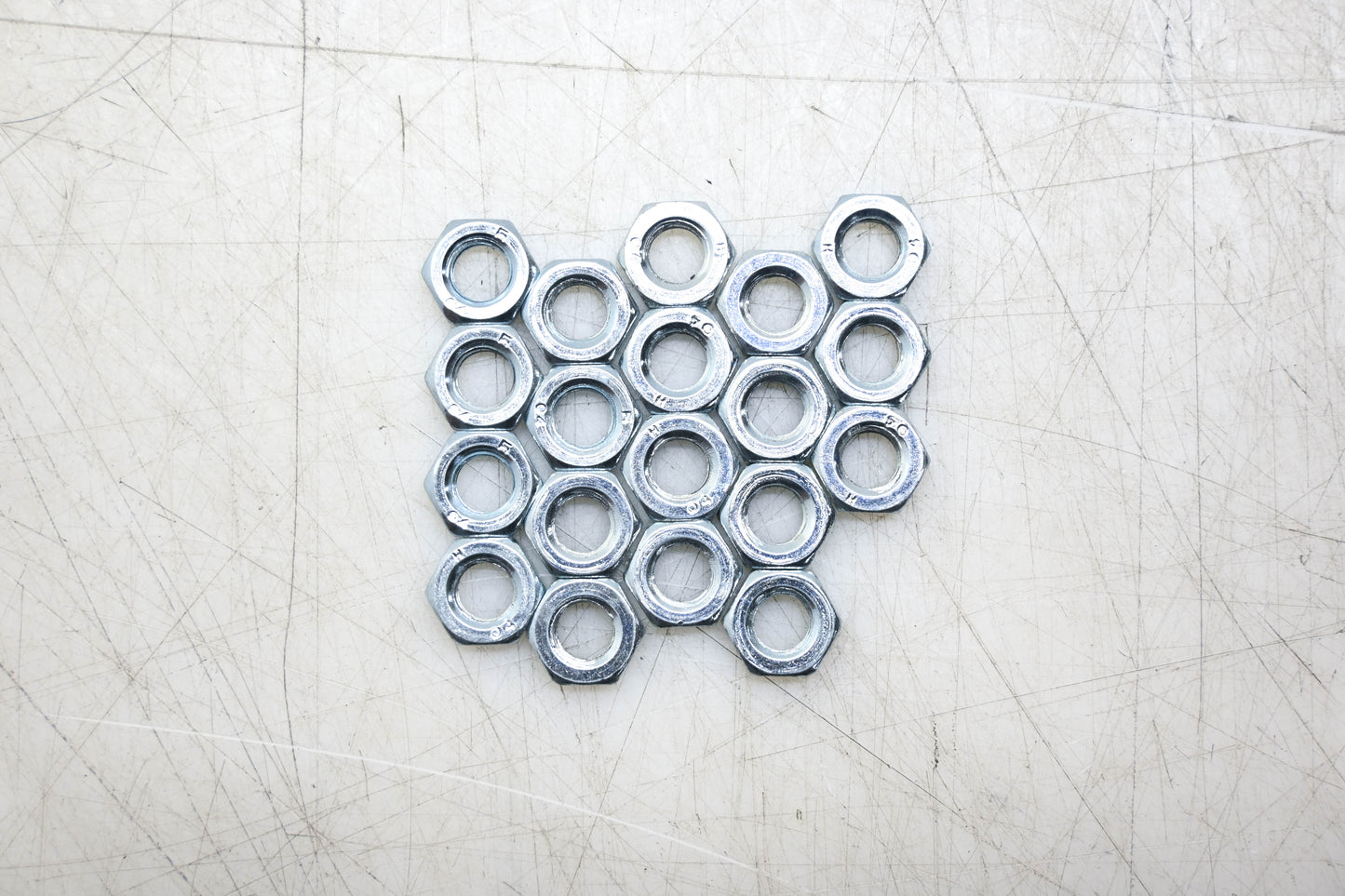 Aftermarket 128202 0.5" Nuts Qty 19 NOS