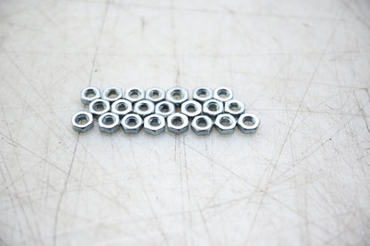 Aftermarket 01065900-3 Miniature 0.25" Nuts Qty 22 NOS