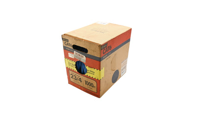 Southwire 56918949, 23 AWG CAT6 BLU CAT6 Data Cable CMR-Blue 23/4 Roughly 300ft