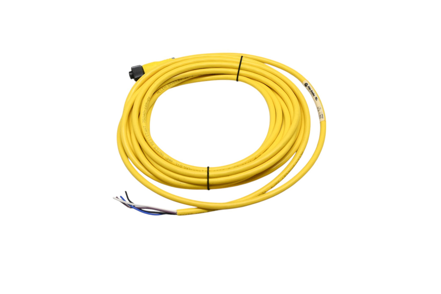 Allen-Bradley 889D-F4AC-5 4-Pin Cord Set Female Straight 5m NOS