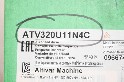 Schneider Electric ATV320U11N4C Frequency Converter NOS